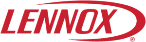 Logo officiel de la marque Lennox, fabricant de thermopompes et systèmes de chauffage et climatisation reconnus pour leur performance et leur efficacité énergétique.